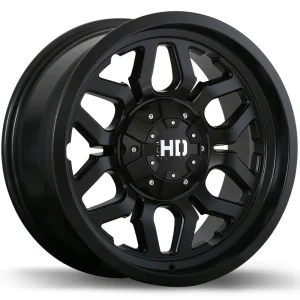 Fast HD – Rigg – Black – 17″x8″ 20mm – All weather Wheels – F204-1780-83FN+20F778